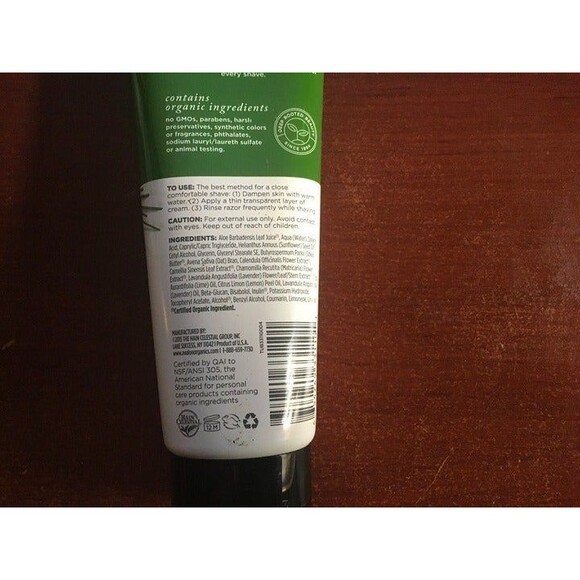 Avalon Organics Nourishing Lavender  Moisturizing Cream Shave 8oz - NEW - Picture 4 of 6